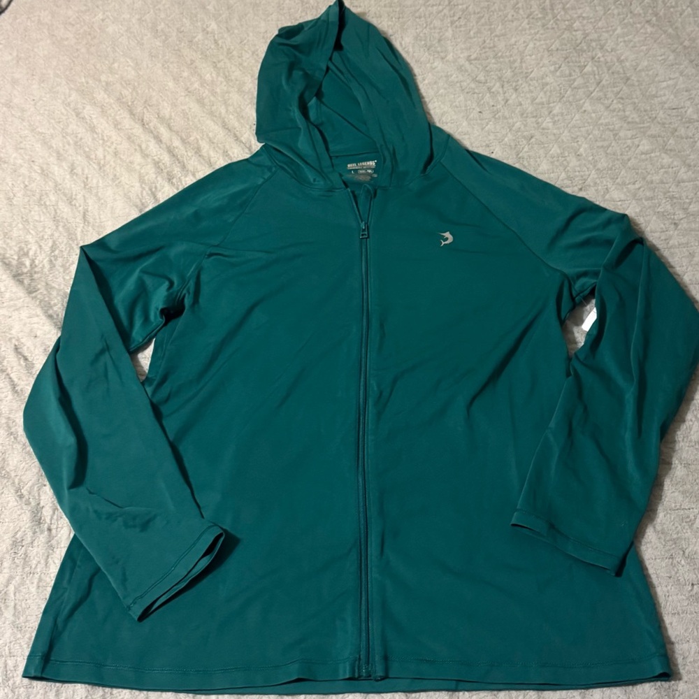 Reel Legends Teal Performance Jacket